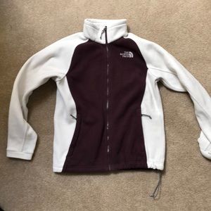 The north face fleece zip up
